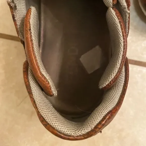 Fendi Men’s Leather Shoes Size 8 1/2 (EU)